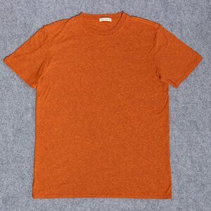 Gustin Crew Neck Short Sleeve T-Shirt Heather Burnt Orange Men's Medium USA Cali